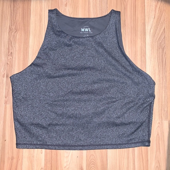 NWOT Madewell Gray Sport Top Size XL - Picture 1 of 6